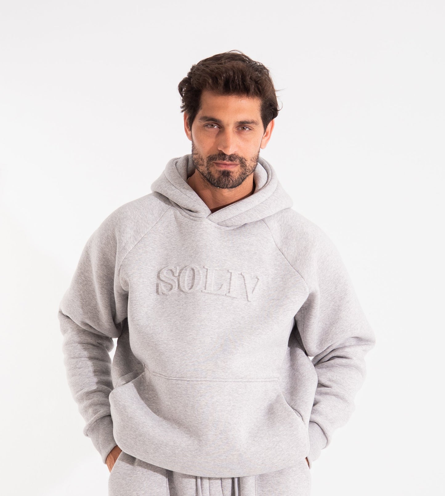 Solo Mid Grey Hoodie