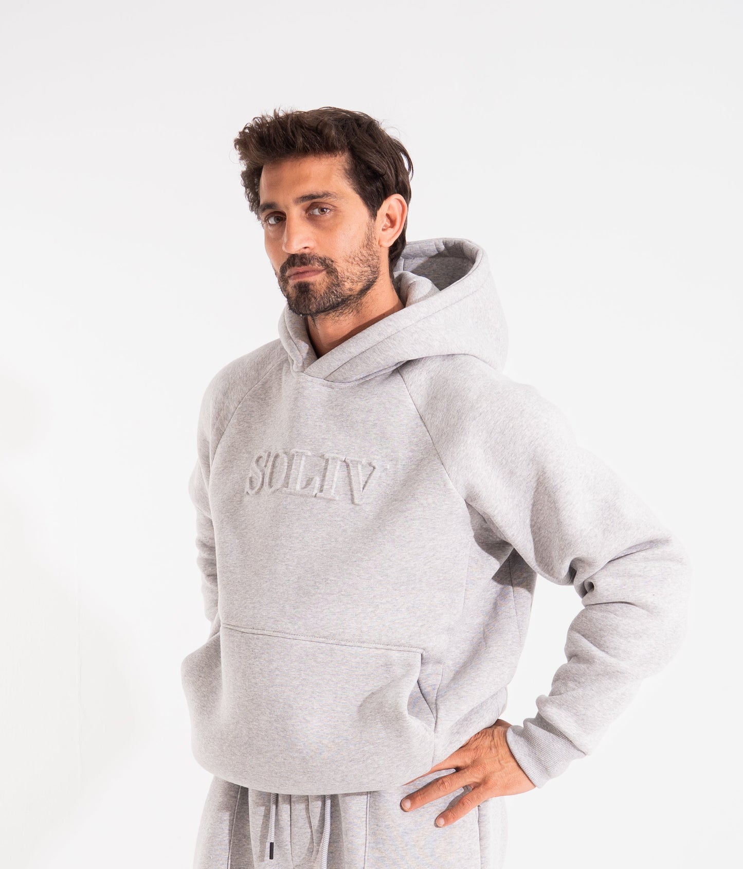 Solo Mid Grey Hoodie