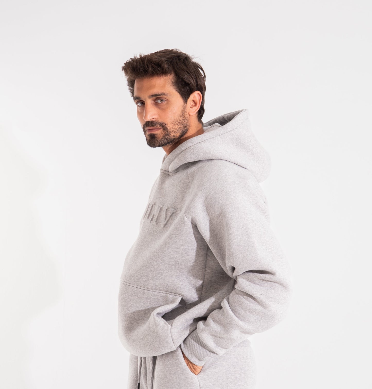 Solo Mid Grey Hoodie