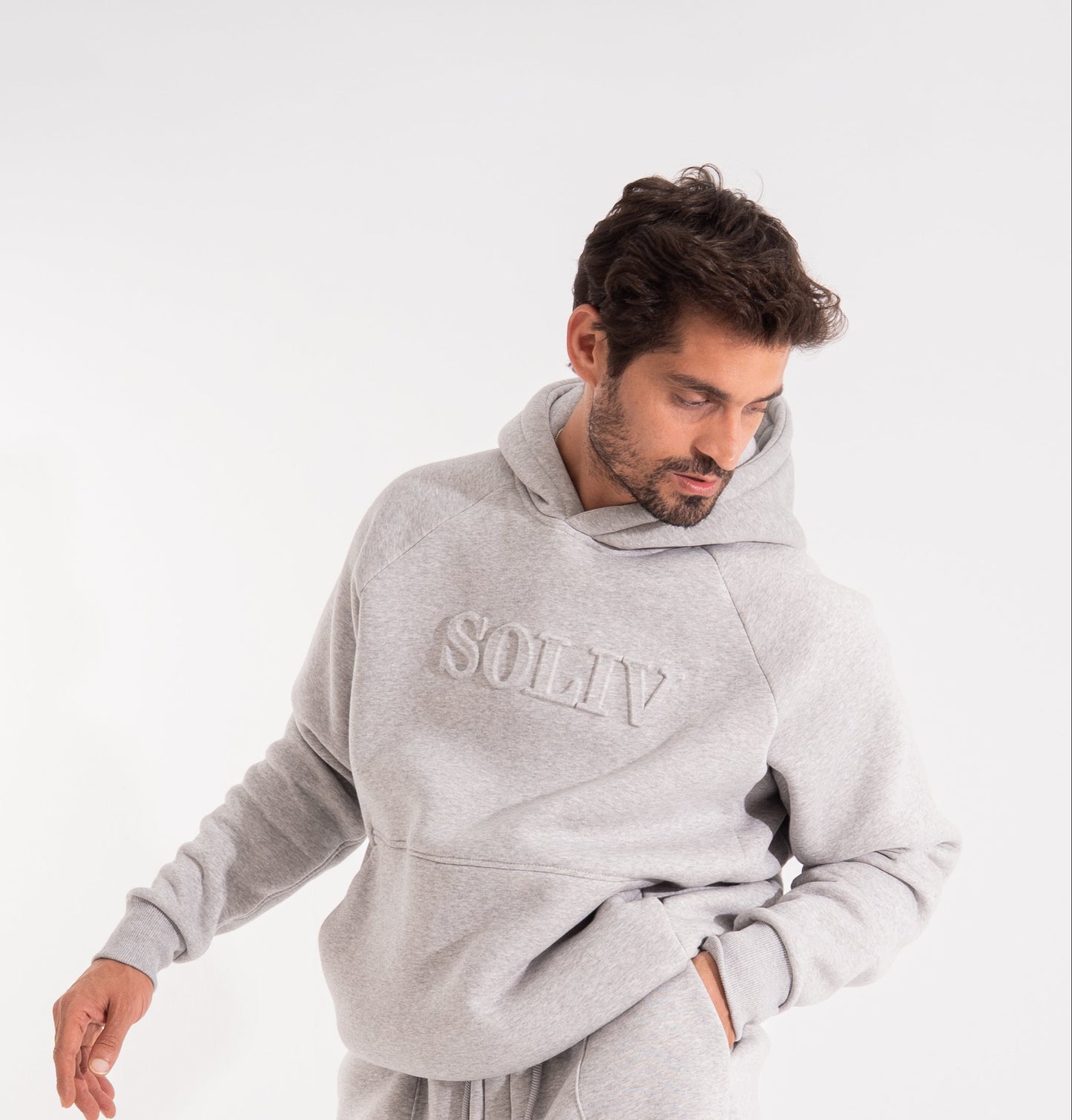 Solo Mid Grey Hoodie