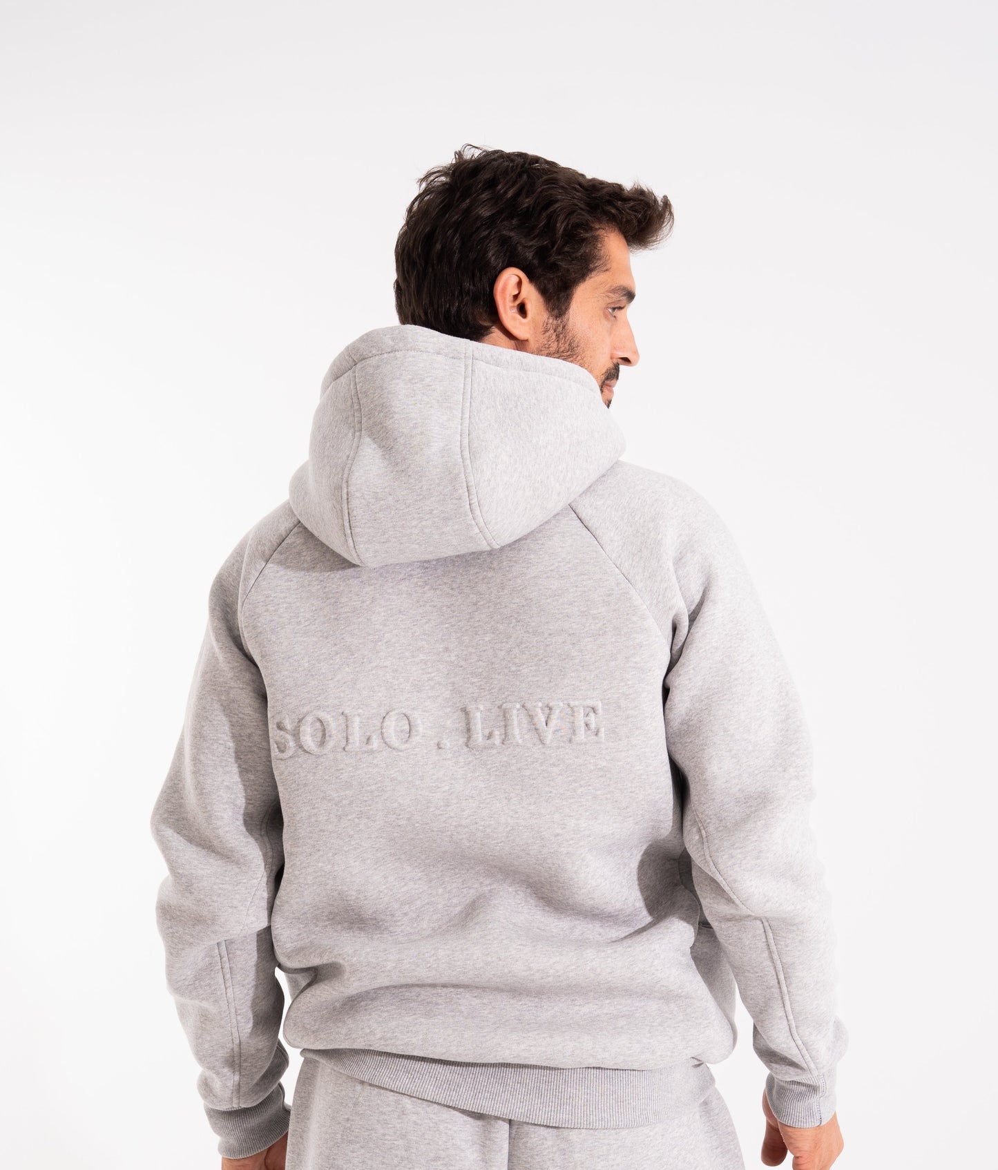 Solo Mid Grey Hoodie