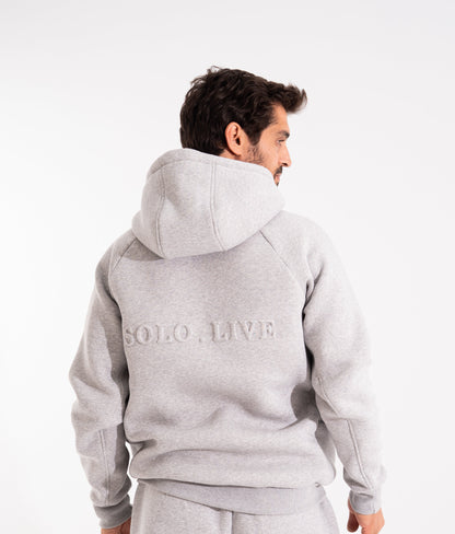 Solo Mid Grey Hoodie