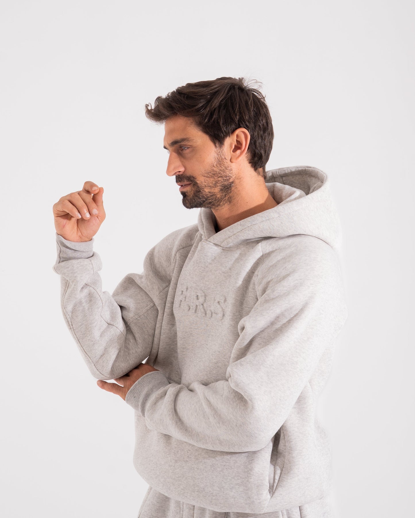 Solo Light Grey Hoodie