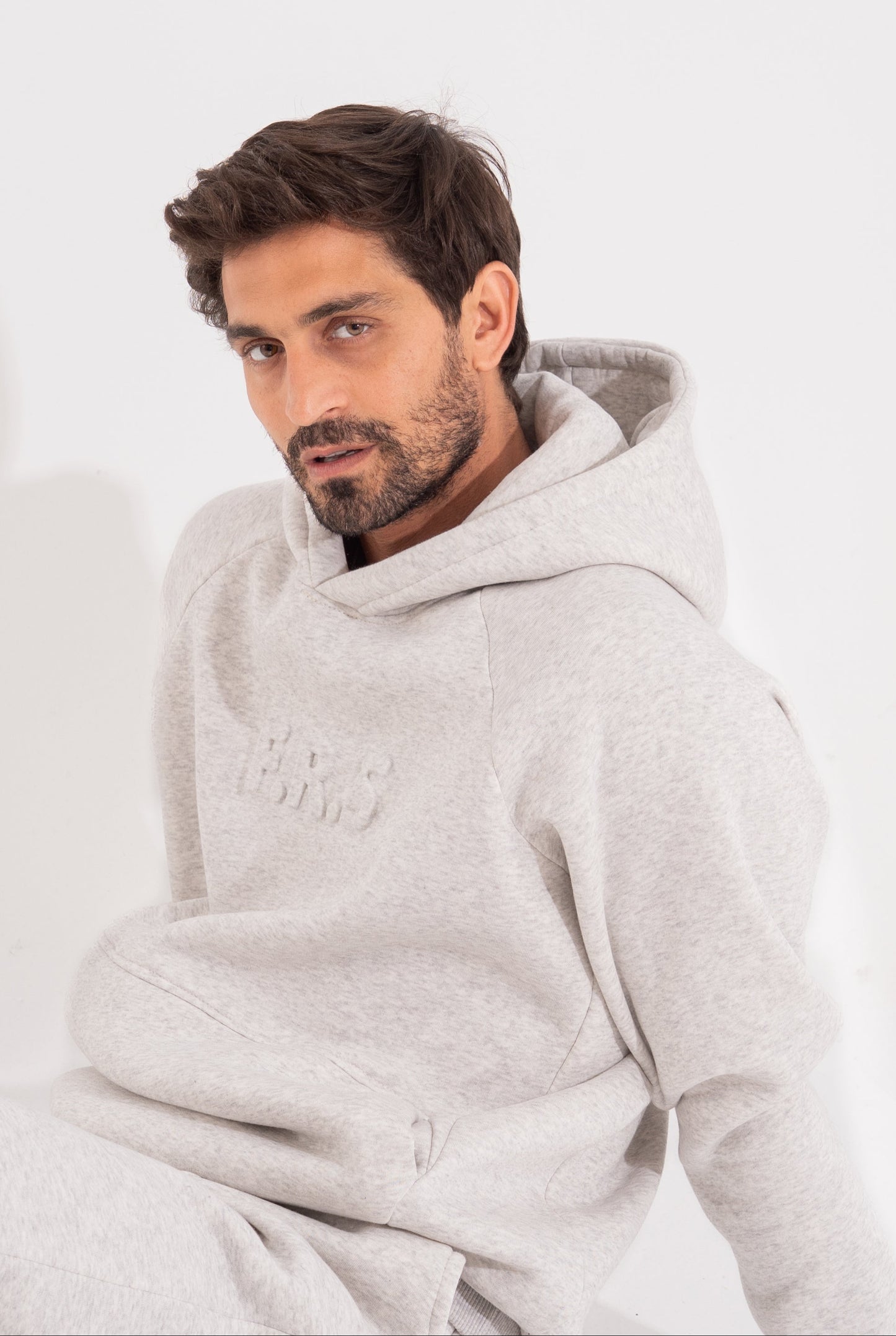 Solo Light Grey Hoodie