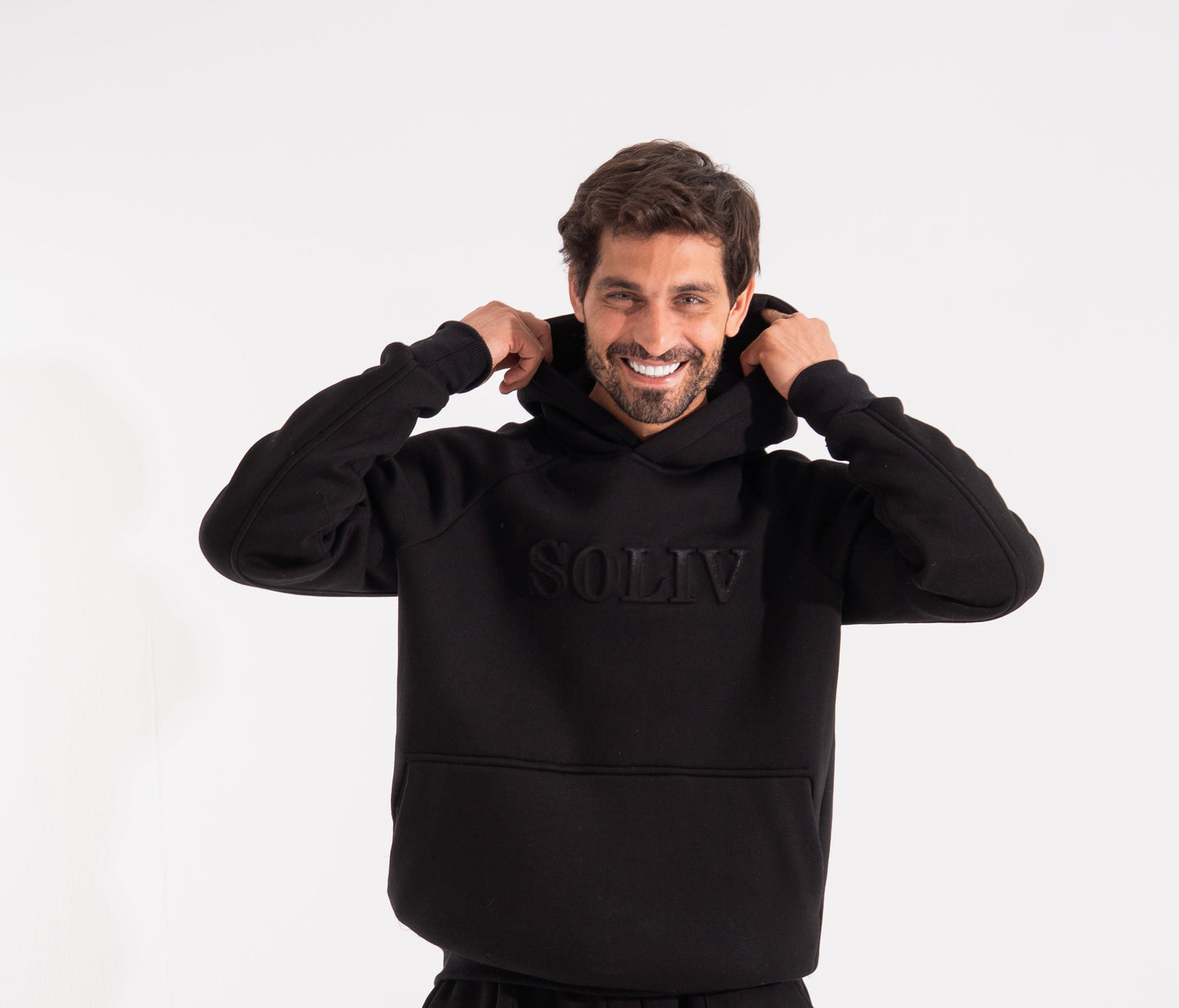 Solo Black Hoodie
