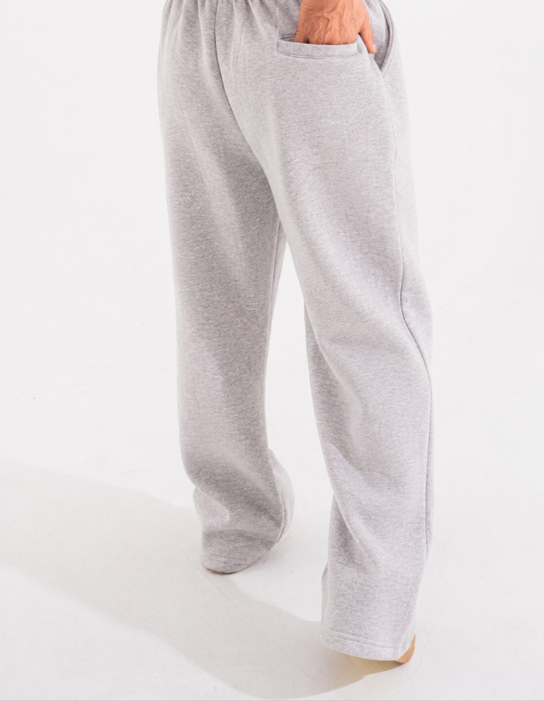 Summer Wide-Leg Sweatpants - Melange